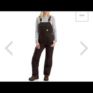 Cathartic Women's Washed Duck Bib Overalls